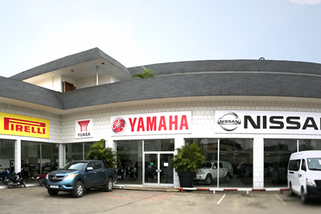 Notre magasin Sporafric Motors à Pointe-Noire